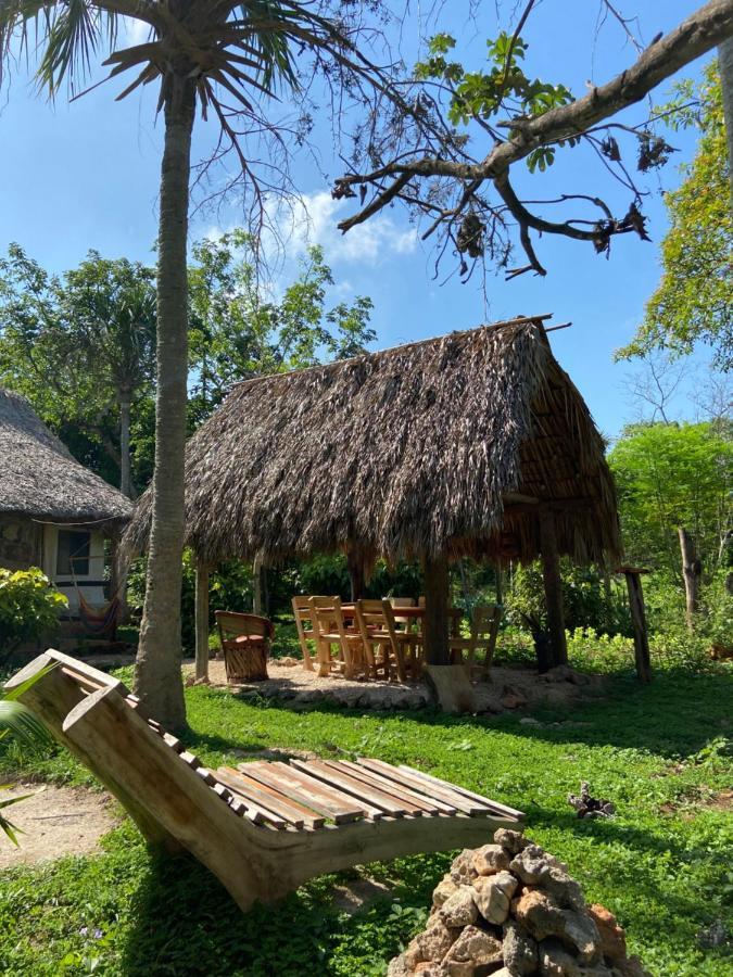Encantadora Villa Maya Tradicional En Rancho Agroecologico Tzucacab Екстер'єр фото