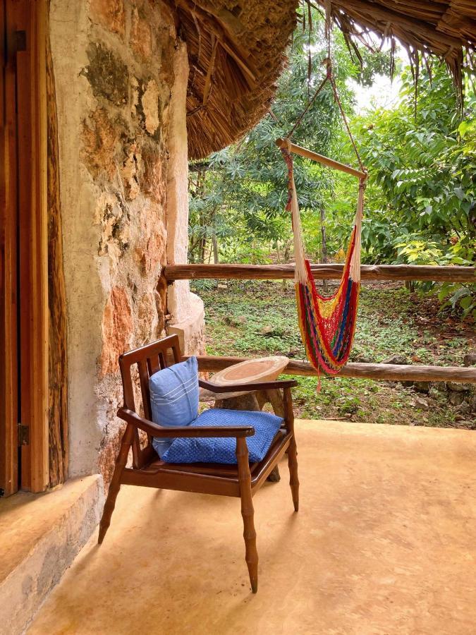 Encantadora Villa Maya Tradicional En Rancho Agroecologico Tzucacab Екстер'єр фото