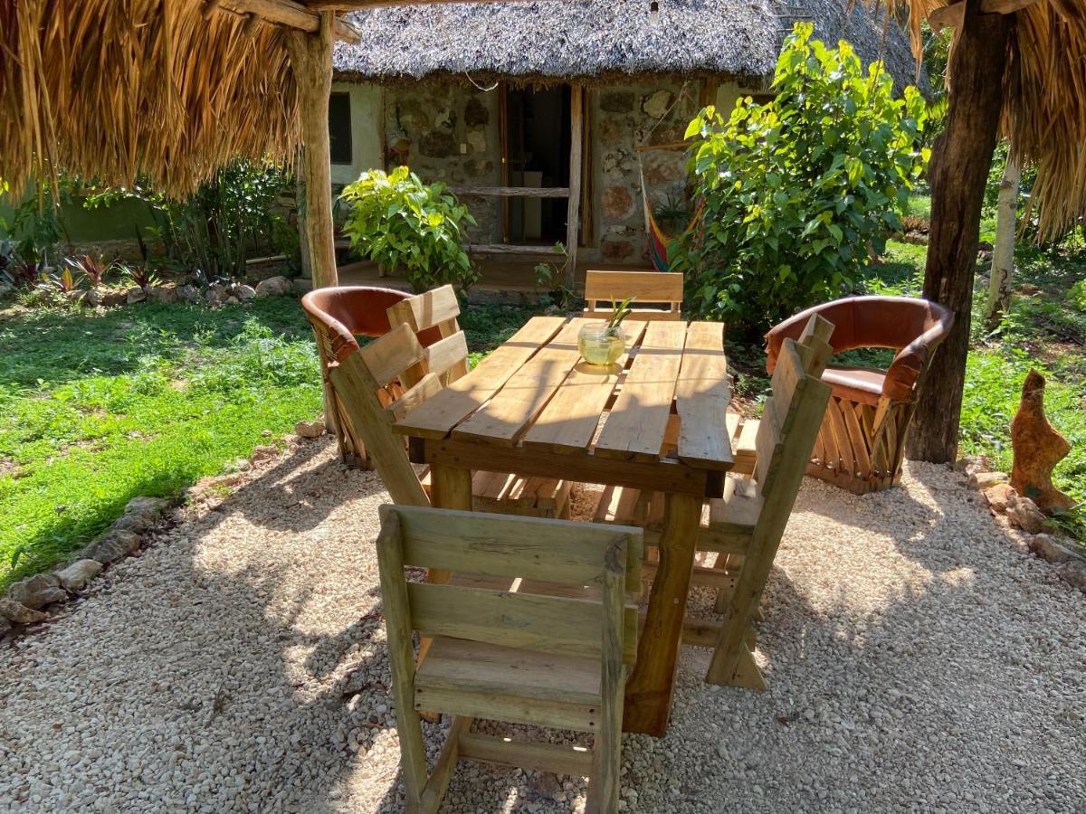 Encantadora Villa Maya Tradicional En Rancho Agroecologico Tzucacab Екстер'єр фото