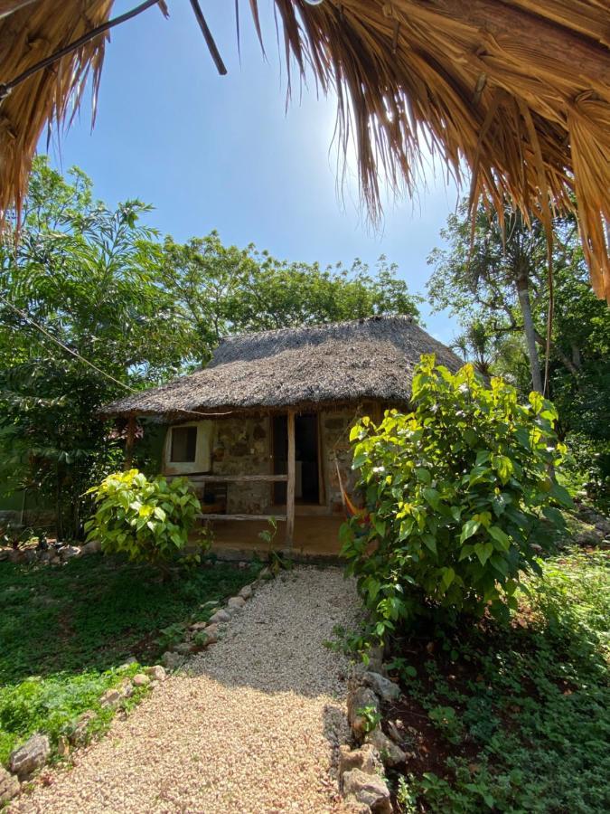 Encantadora Villa Maya Tradicional En Rancho Agroecologico Tzucacab Екстер'єр фото
