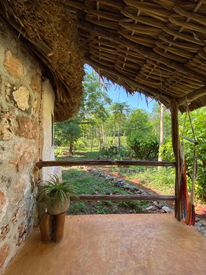Encantadora Villa Maya Tradicional En Rancho Agroecologico Tzucacab Екстер'єр фото