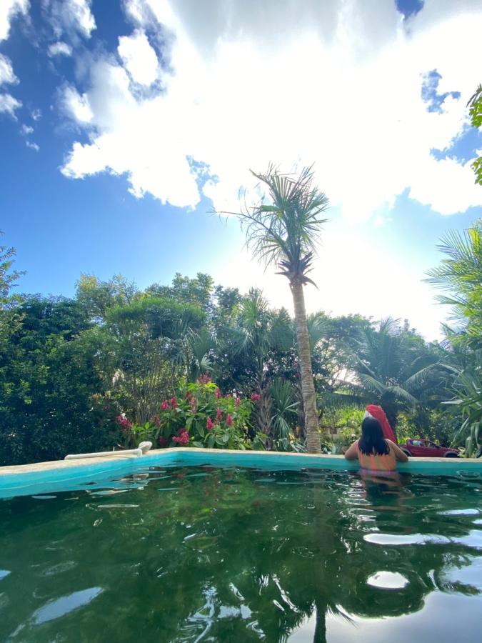Encantadora Villa Maya Tradicional En Rancho Agroecologico Tzucacab Екстер'єр фото